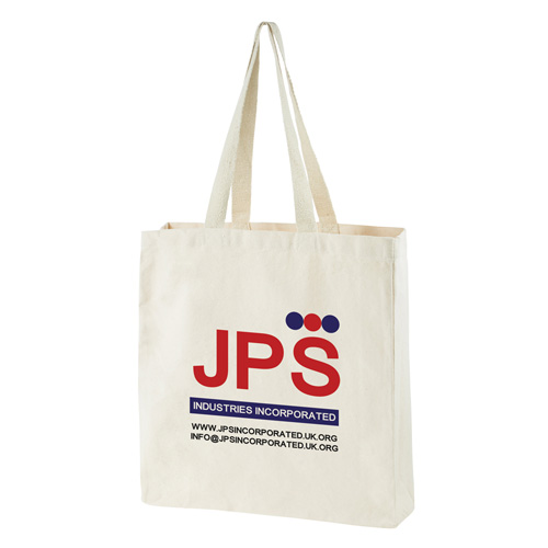 Natural Premium Canvas Shopper