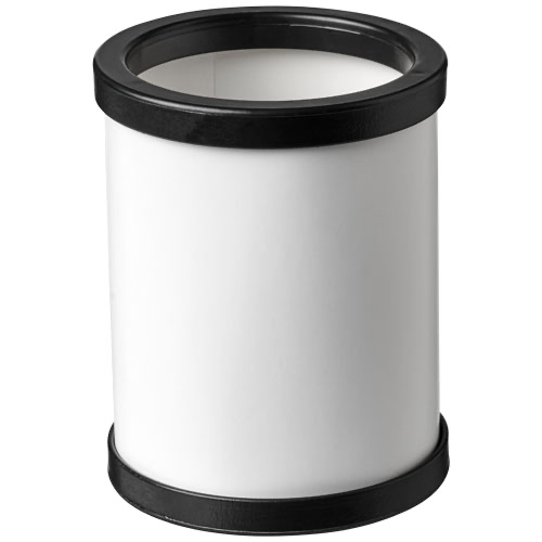 Deva round card pen holder with plastic trim